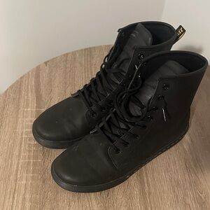Dr. Martens Black Combat Boots